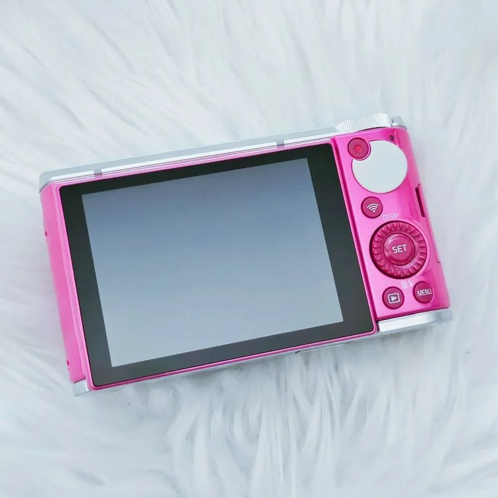 RARE Casio ZR3200 High Speed EXILIM EX-ZR3200 Pink Compact Digital Camera Selfie
